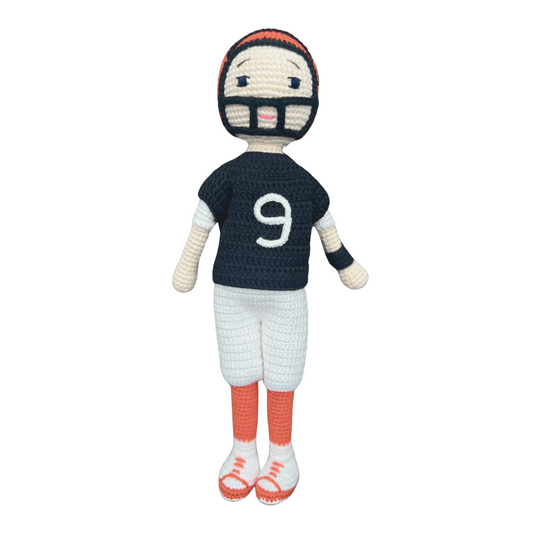 #9 Cincinnati Football Doll