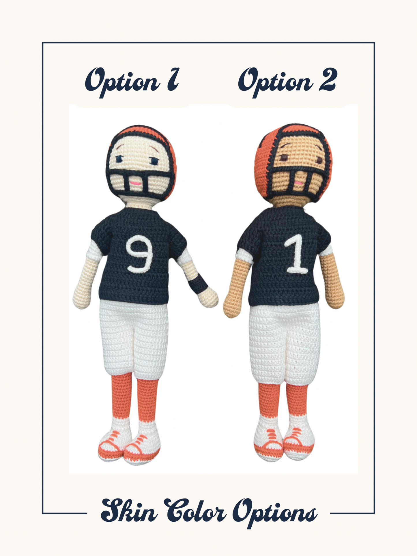 Custom Football Doll