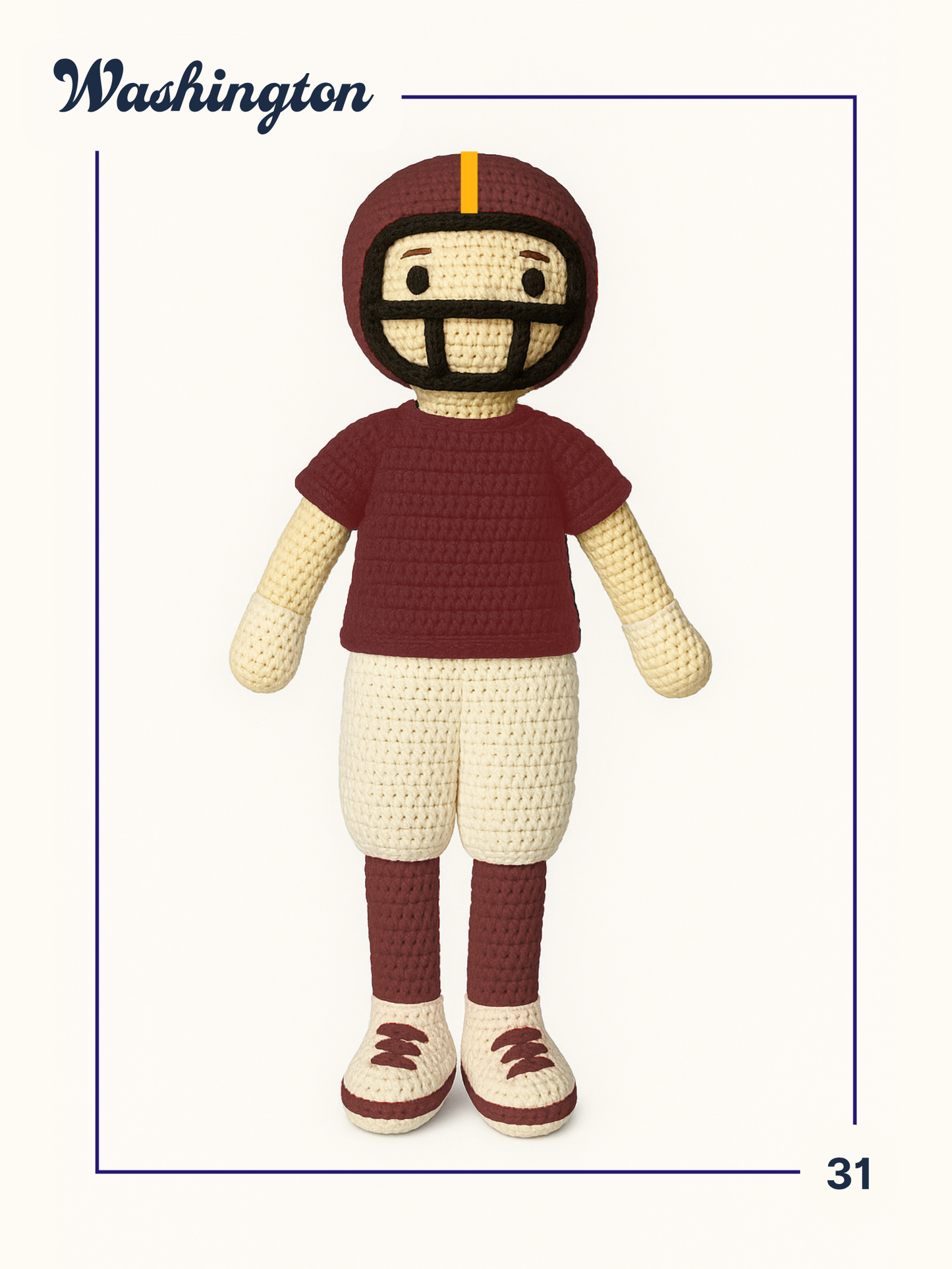 Custom Football Doll