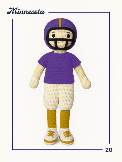 Custom Football Doll