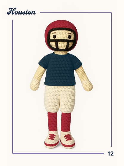 Custom Football Doll