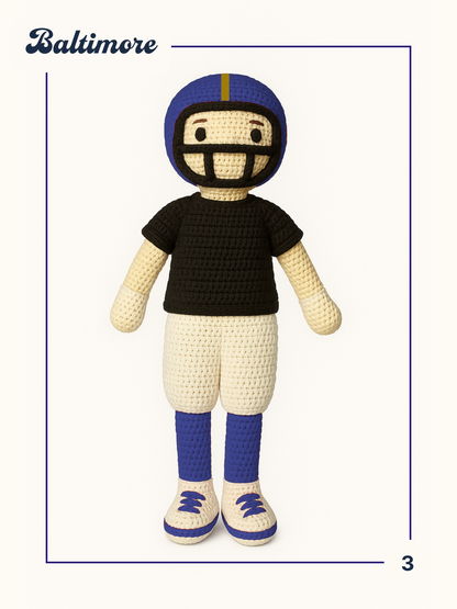 Custom Football Doll