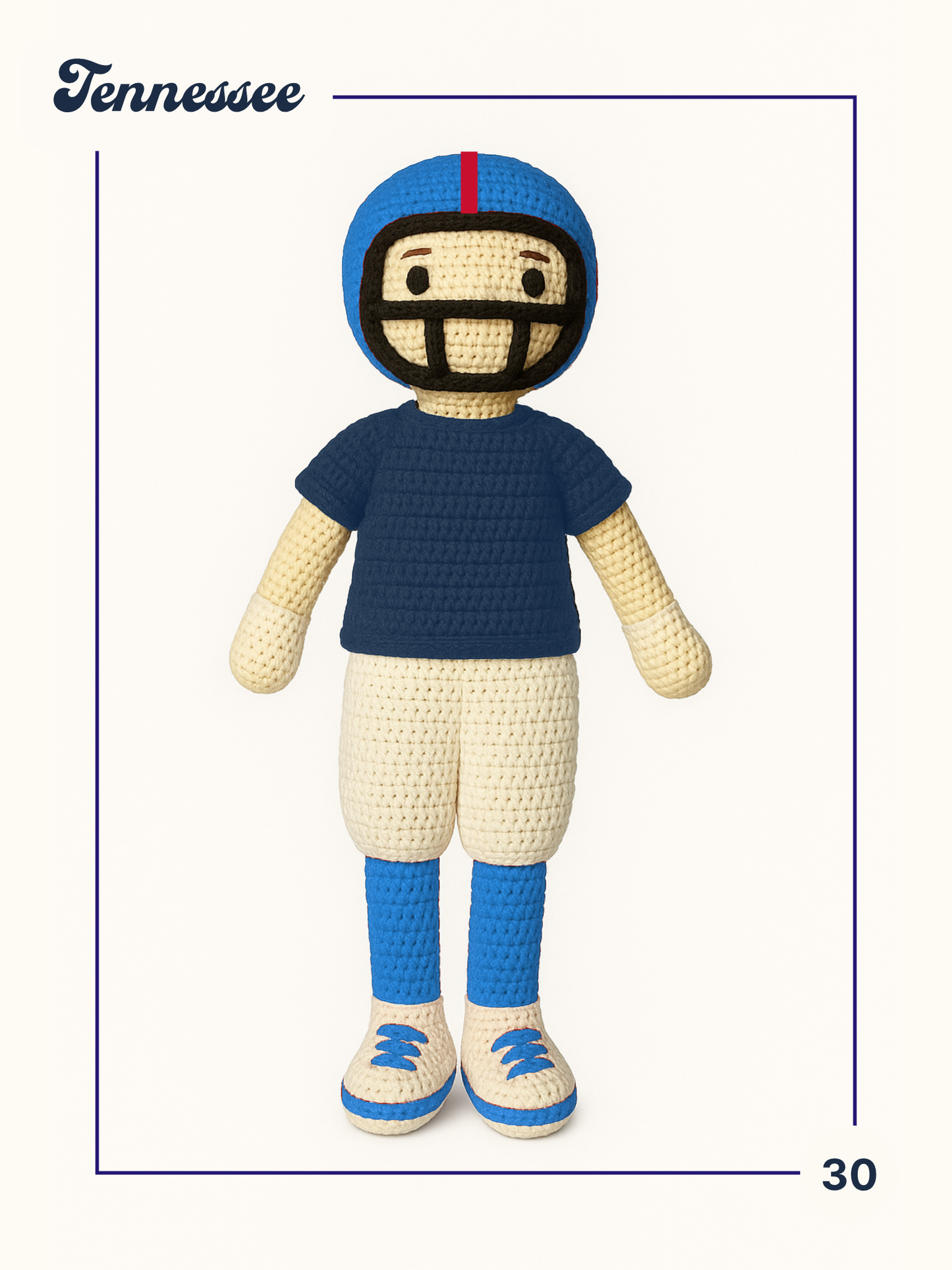 Custom Football Doll
