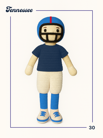 Custom Football Doll