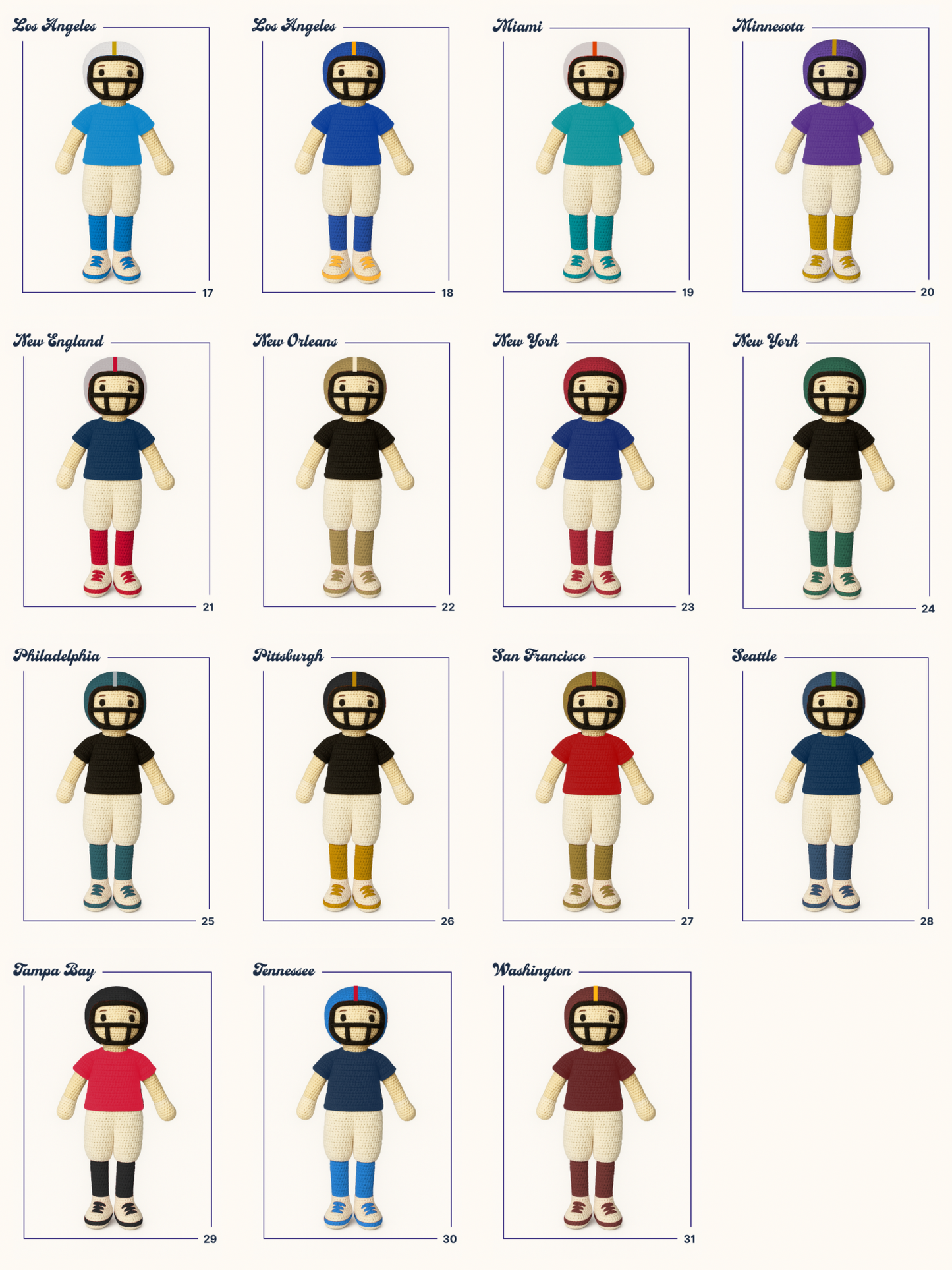 Custom Football Doll