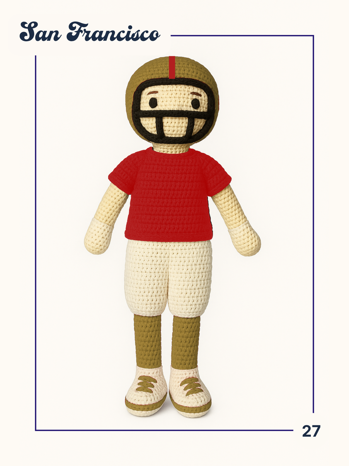 Custom Football Doll
