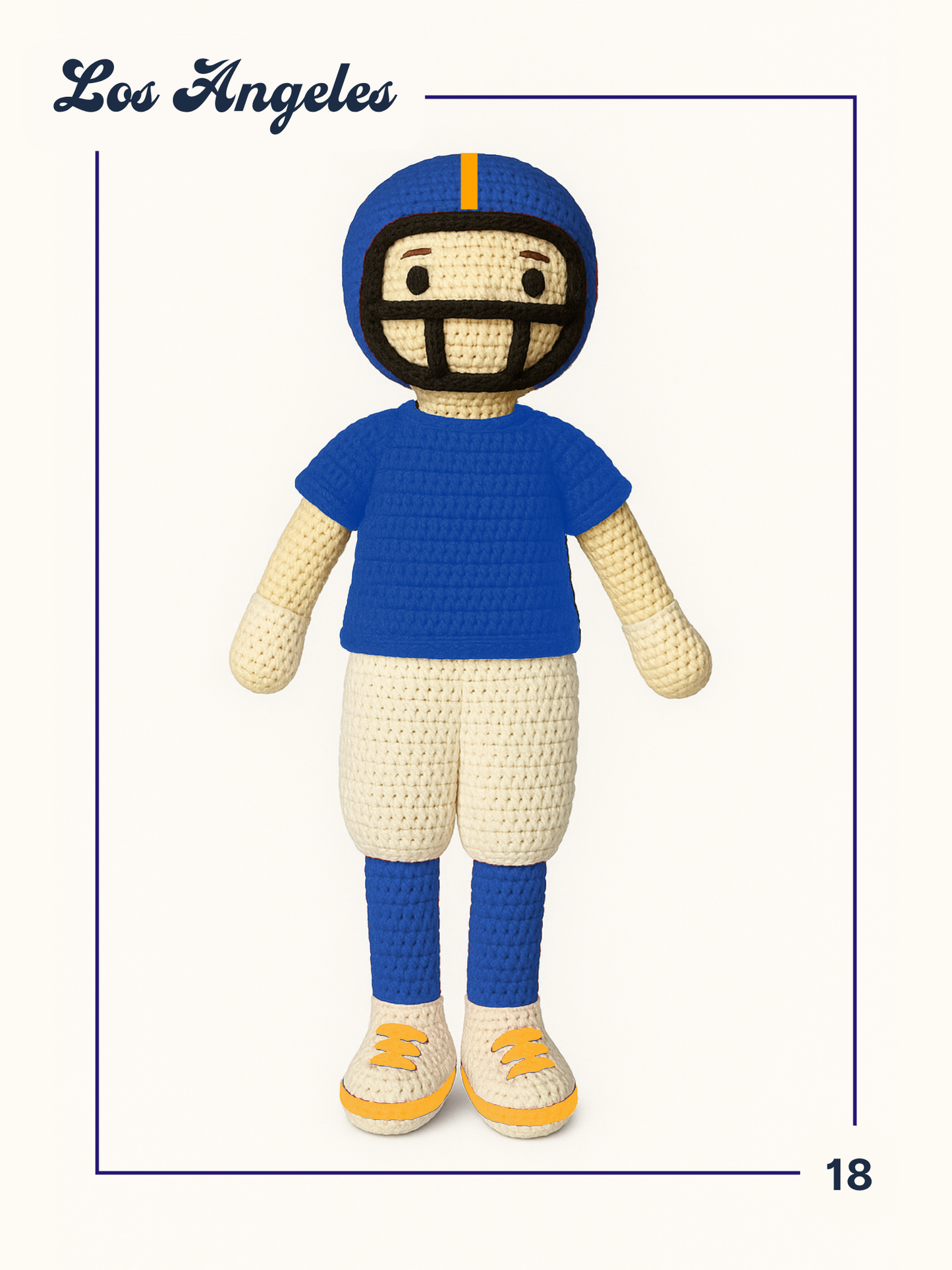 Custom Football Doll